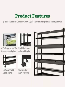 3-Tier Sunlite® Garden 10 3-Tier Sunlite® Garden -Garden Care Series Store 39 357 4