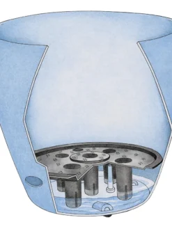 Viva Round Self-Watering Rolling Planter, 14" Diameter -Garden Care Series Store 39325 002 tif