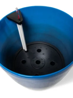 Viva Round Self-Watering Rolling Planter, 20" Diameter, Set Of 2 -Garden Care Series Store 3 4 crop 8612933 3906