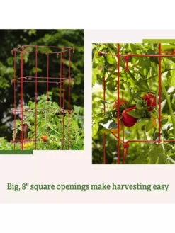Tomato Cages, Set Of 4 -Garden Care Series Store 8587040 2