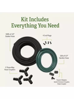 Garden Row Snip-n-Drip Soaker System -Garden Care Series Store 8587042 inclusion