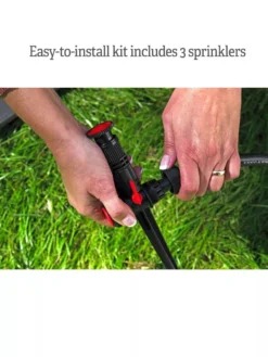Snip-n-Spray Garden And Landscape Sprinkler System -Garden Care Series Store 8589718 7167 install