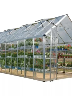 Canopia® By Palram Harmony™ Snap & Grow Greenhouse, 8' -Garden Care Series Store 8591043 03V tif