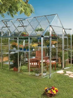 Canopia® By Palram Harmony™ Snap & Grow Greenhouse, 8' -Garden Care Series Store 8591044 01V tif