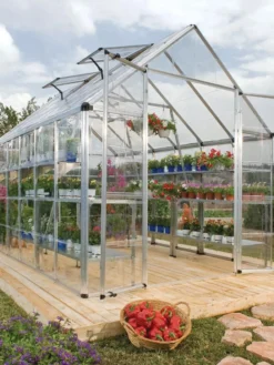 Canopia® By Palram Harmony™ Snap & Grow Greenhouse, 8' -Garden Care Series Store 8591044 07V jpg