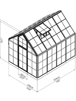 Canopia® By Palram Snap & Grow Greenhouses -Garden Care Series Store 8591051 04V tif