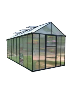 Canopia® By Palram Glory™ Greenhouse, 8' -Garden Care Series Store 8591549 02v glory greenhouse 8 x 16 ft