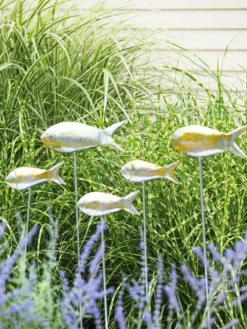 Fish Out Of Water Garden Stakes, Set Of 5 -Garden Care Series Store 8593672 9131 tif