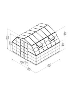 Canopia® By Palram Americana™ Greenhouse, 12' X 12' 14 Canopia® By Palram Americana™ Greenhouse, 12' X 12' -Garden Care Series Store 8595693 15v scaled