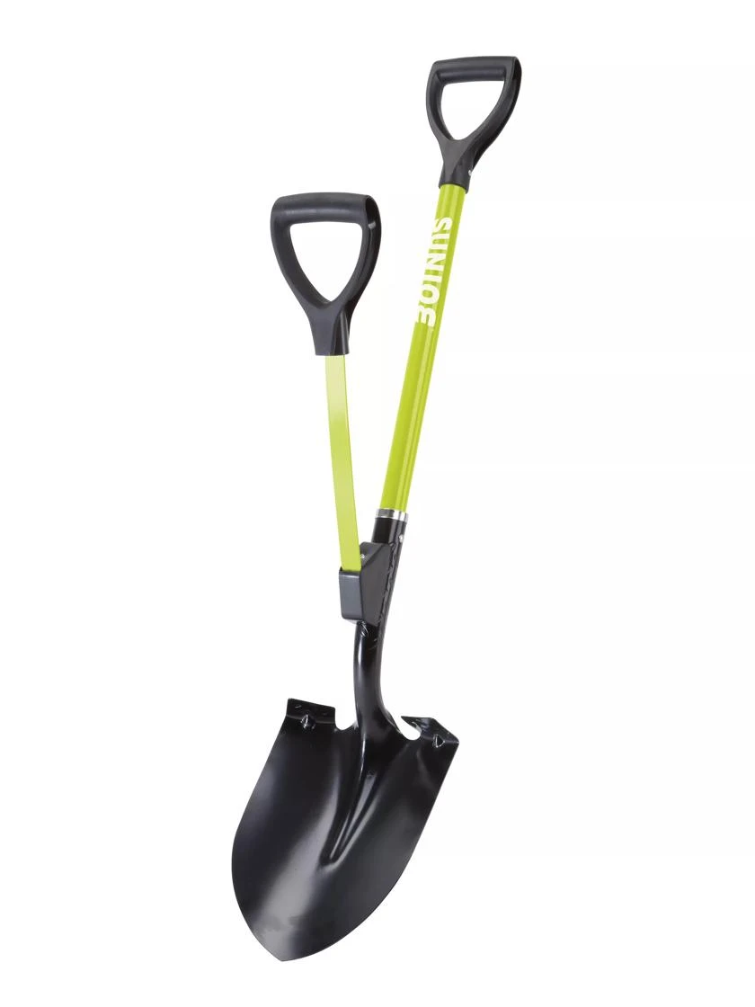 Sun Joe® Shovelution Steel Blade Shovel With Spring Assist Handle 3 Sun Joe® Shovelution Steel Blade Shovel With Spring Assist Handle - Image 3