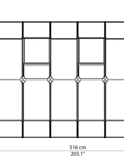 Canopia® By Palram Hobby Gardener Greenhouse, 8' -Garden Care Series Store 8599333 05V tif