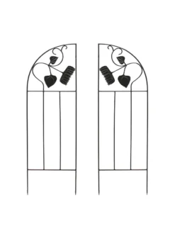 Achla Designs Sunflower Trellis Side Panels, Set Of 2
