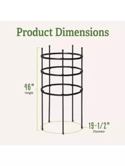Titan Tomato Cages, Set Of 3 10 Titan Tomato Cages, Set Of 3 -Garden Care Series Store 8599861 1