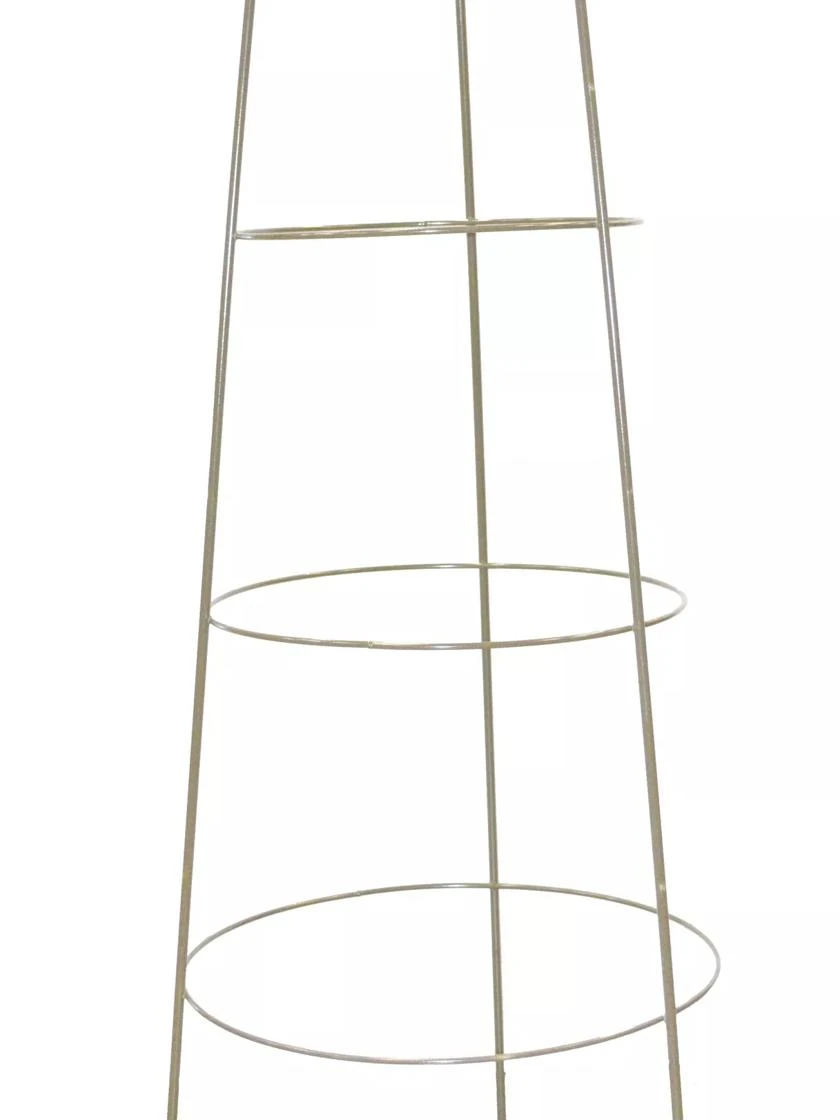 Heavy-Duty Galvanized Inverted Plant Supports 42", Set Of 5 1 Heavy-Duty Galvanized Inverted Plant Supports 42", Set Of 5