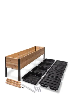Self-Watering Elevated Planter Box, 2' X 8' -Garden Care Series Store 8608960 2297 tif