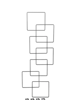 Building Blocks Wall Trellis, 45" -Garden Care Series Store 8610183 3933 tif