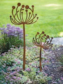 Queen Anne's Lace Garden Stake Set Of 2 -Garden Care Series Store 8610210 0105 tif