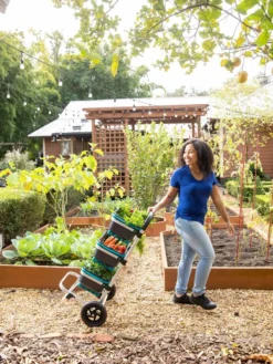 Mod Hod Trolley With Teal Mod Hods 7 Mod Hod Trolley With Teal Mod Hods -Garden Care Series Store 8610240 0070 tif