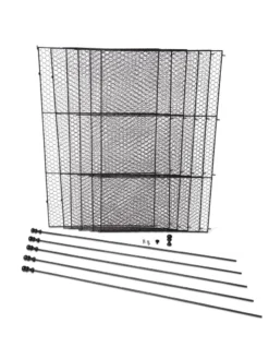Tall Chicken Wire Critter Fence With Gate -Garden Care Series Store 8611020 1262 tif
