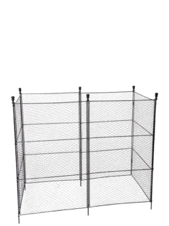Tall Chicken Wire Critter Fence With Gate -Garden Care Series Store 8611020 1264 tif