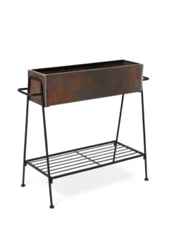 Rectangular Corten Planter And Stand -Garden Care Series Store 8611028 1245 tif