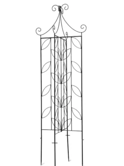 4 Sided Leaf Obelisk, 72" 5 4 Sided Leaf Obelisk, 72" -Garden Care Series Store 8611658 3774 tif