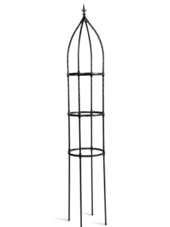 Fleur De Lis Obelisk, 86.8" -Garden Care Series Store 8611664 3760 tif