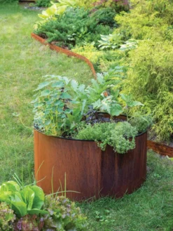 Birdiesâ„¢ Corten Steel Round Raised Beds