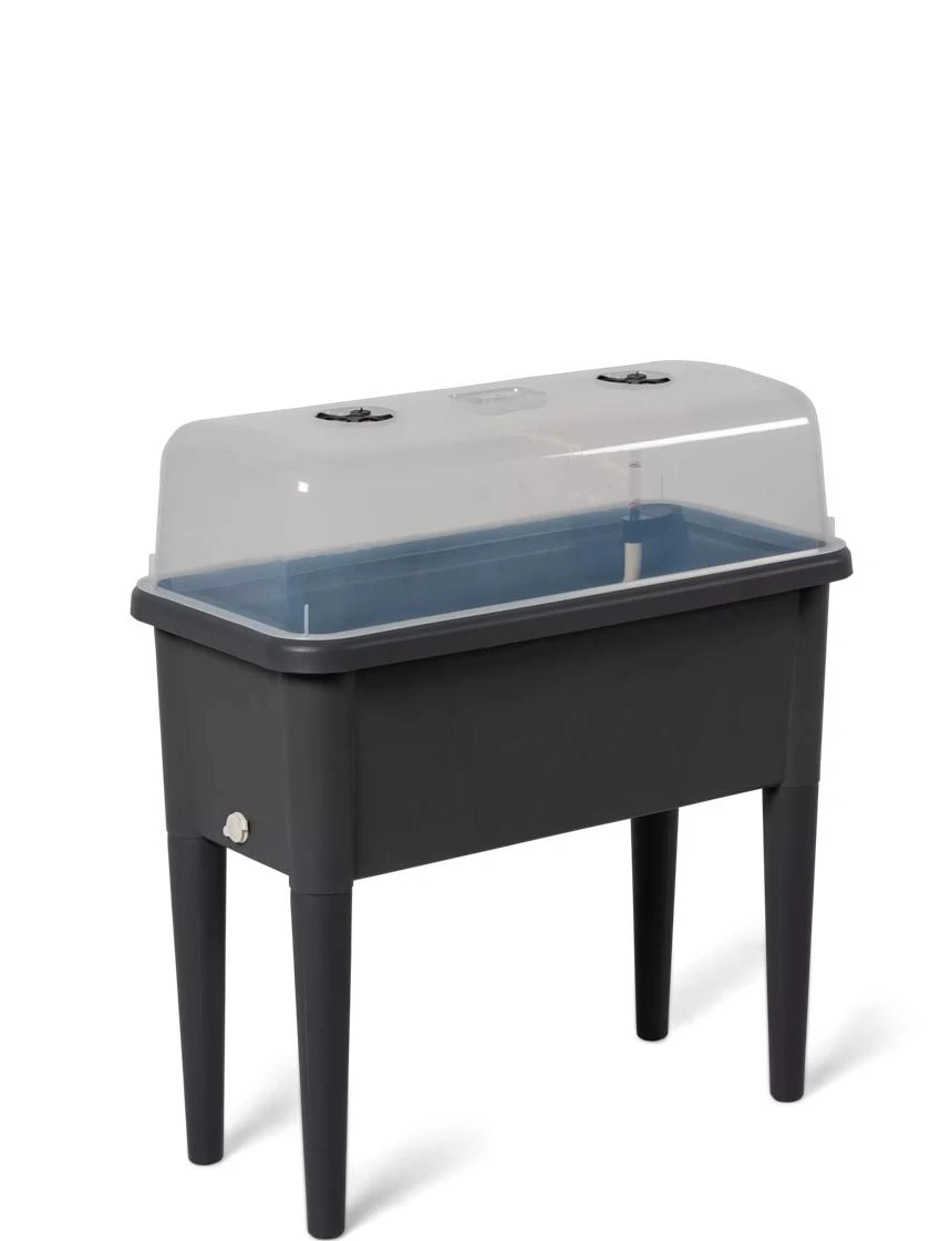 Self-Watering Standing Salad Planter With Cloche 7 Self-Watering Standing Salad Planter With Cloche - Image 7