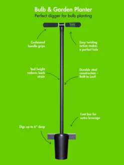 Yard Butler® Long Handled Bulb Planter 5 Yard Butler® Long Handled Bulb Planter -Garden Care Series Store 8613157 03v