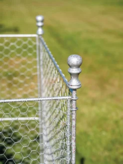 Tall Chicken Wire Critter Fence With Gate -Garden Care Series Store 8613260 0082
