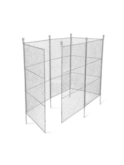 Tall Chicken Wire Critter Fence With Gate -Garden Care Series Store 8613260 6051