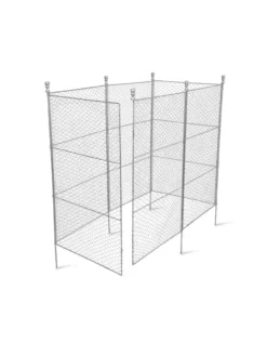 Tall Chicken Wire Critter Fence With Gate -Garden Care Series Store 8613260 6052