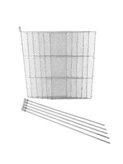 Tall Chicken Wire Critter Fence With Gate -Garden Care Series Store 8613260 6107