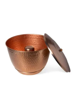 Hammered Copper Hose Pot With Lid 18 Hammered Copper Hose Pot With Lid -Garden Care Series Store 8613311 5812