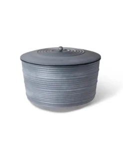 Ribbed Hose Pot With Lid 13 Ribbed Hose Pot With Lid -Garden Care Series Store 8613332 5801