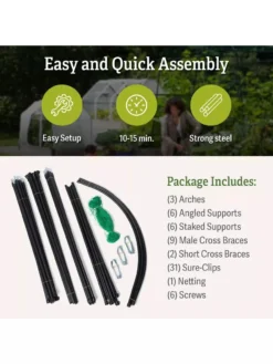 Titan Squash Tunnel -Garden Care Series Store B07932DMCR plantsupport package includes