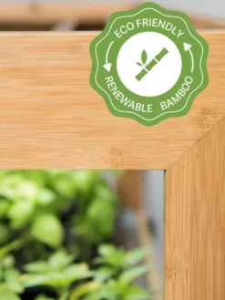 Bamboo LED Grow Light Garden For Succulents And Seeds -Garden Care Series Store bamboo grow light icon 3 4 1