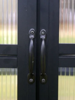 MONT Growers Edition Greenhouse, 8' X 20' -Garden Care Series Store bk door handles 2000 300 dpi 1