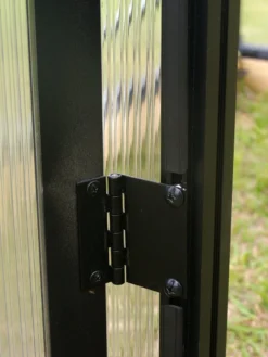MONT Growers Edition Greenhouse, 8' X 12' -Garden Care Series Store bk door hinge 2000 300dpi 4